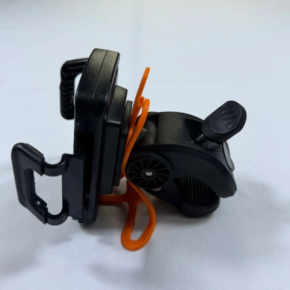 ESR Bike Phone Mount Adjustable Handlebar Holder Black Orange‎ Universal Clamp
